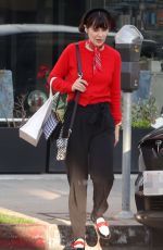 ZOOEY DESCHANEL Out Shopping at Frame in Pacific Palisades 12/29/2023