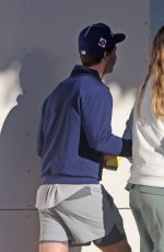 ABBY CHAMPION and Patrick Schwarzenegger Out in Los Angeles 01/19/2024