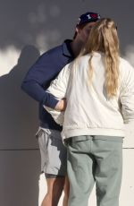 ABBY CHAMPION and Patrick Schwarzenegger Out in Los Angeles 01/19/2024