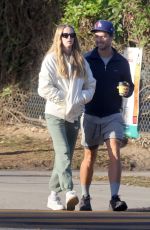 ABBY CHAMPION and Patrick Schwarzenegger Out in Los Angeles 01/19/2024