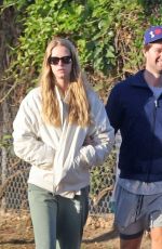 ABBY CHAMPION and Patrick Schwarzenegger Out in Los Angeles 01/19/2024