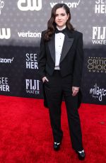 ABBY RYDER FORSTON at 2024 Critics Choice Awards in Santa Monica 01/14/2024