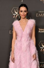 ABIGAIL SPENCER at 75th Creative Arts Emmy Awards in Los Angeles 01/06/2024