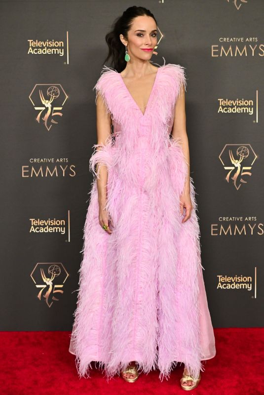 ABIGAIL SPENCER at 75th Creative Arts Emmy Awards in Los Angeles 01/06/2024
