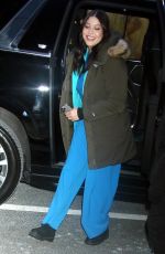 ALAQUA COX Arrives at Good Morning America Show in New York 01/15/2024