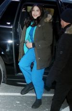 ALAQUA COX Arrives at Good Morning America Show in New York 01/15/2024