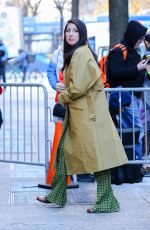 ALAQUA COX Out and About in New York 01/17/2024