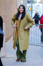 ALAQUA COX Out and About in New York 01/17/2024