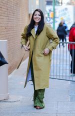 ALAQUA COX Out and About in New York 01/17/2024
