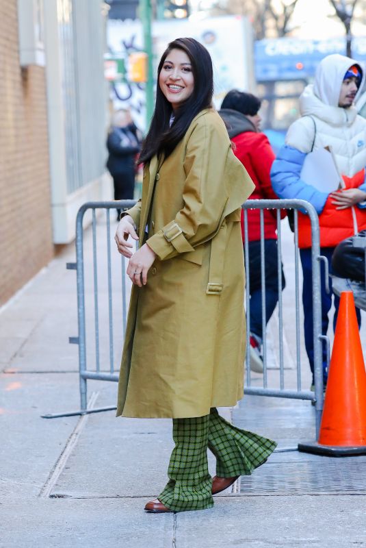 ALAQUA COX Out and About in New York 01/17/2024