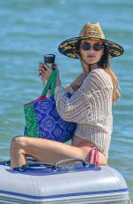 ALESSANDRA AMBROSIO in Bikini at a Beach in Florianopolis 01/04/2024