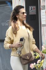 ALESSANDRA AMBROSIO Leaves a Gym in Los Angeles 01/18/2024