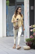 ALESSANDRA AMBROSIO Leaves a Gym in Los Angeles 01/18/2024