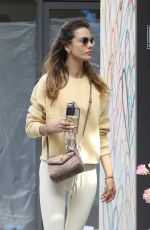 ALESSANDRA AMBROSIO Leaves a Gym in Los Angeles 01/18/2024