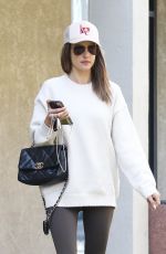 ALESSANDRA AMBROSIO Leaves a Rejuvenating Skin Care Session in Los Angeles 01/11/2024