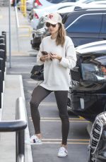 ALESSANDRA AMBROSIO Leaves a Rejuvenating Skin Care Session in Los Angeles 01/11/2024