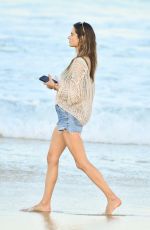 ALESSANDRA AMBROSIO Out at a Beach in Florianopolis 01/03/2023