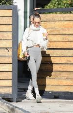 ALESSANDRA AMBROSIO Out for Lunch with a Friend at Cecconi