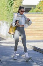 ALESSANDRA AMBROSIO Out for Lunch with a Friend at Cecconi