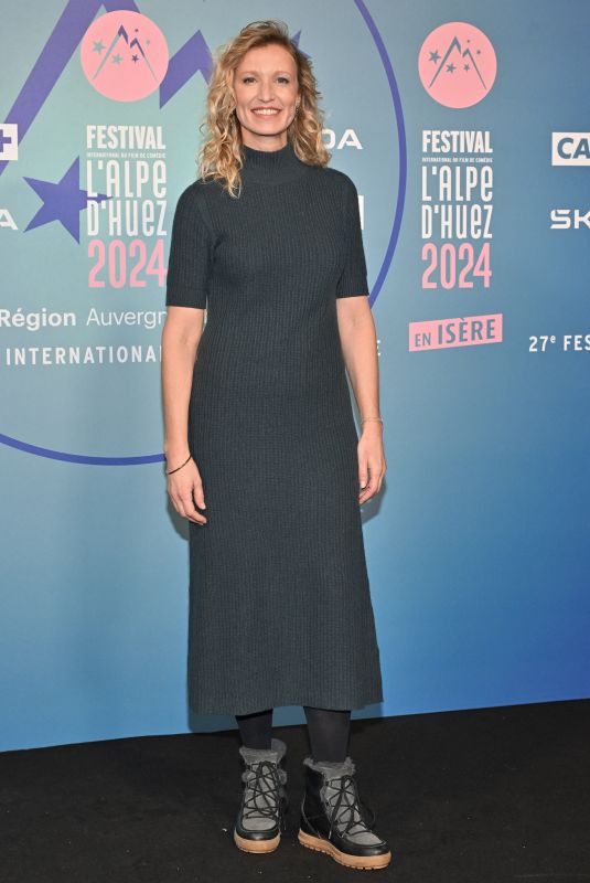 ALEXANDRA LAMY at 27th Alpe d Huez Film Festival Closing Ceremony 01/20/2024