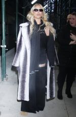 ALEXIA NEPOLA Arrives at Watch What Happens Live with Andy Cohen in New York 01/15/2024