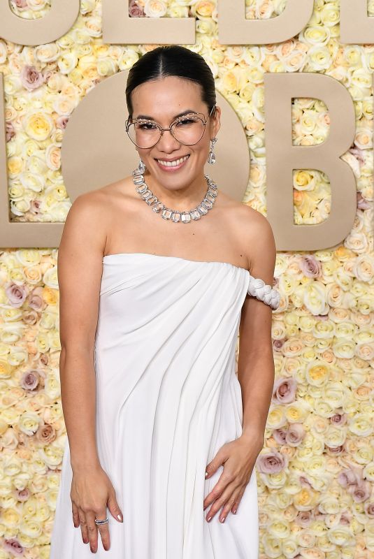 ALI WONG at 81st Annual Golden Globe Awards in Los Angeles 01/07/2024