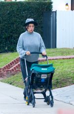ALIA SHAWKAT Out with Her Baby in Los Angeles 01/28/2024
