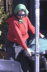ALIA SHAWKAT Out with Her Baby in Los Feliz 01/06/2024