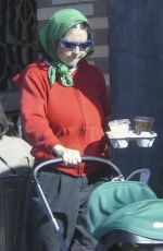 ALIA SHAWKAT Out with Her Baby in Los Feliz 01/06/2024
