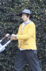 ALIA SHAWKAT Out with Her Baby in Los Feliz 01/23/2024