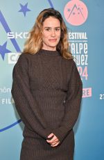 ALICE DAVID at Nous Les Leroy Screening at 27th Alpe d Huez Film Festival 01/16/2024