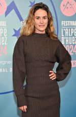 ALICE DAVID at Nous Les Leroy Screening at 27th Alpe d Huez Film Festival 01/16/2024