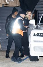 ALISA SCIVETTI Leaves Nobu in Malibu 01/26/2024