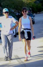 ALISON BRIE Out Exercising in Los Angeles 01/28/2024