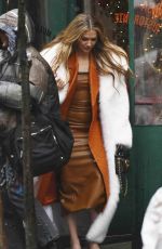 ALLISON HOLKER Leaves Rubirosa Ristorante in New York 01/16/2024