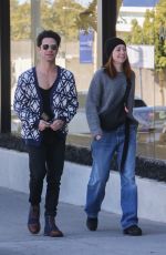 ALYSON HANNIGAN and Sasha Ferber Out for Lunch in West Hollywood 01/12/2024