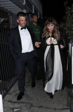 ALYSSA MILANO and David Bugliari Leaves Giorgio Baldi in Santa Monica 01/08/2024