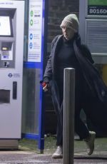 AMANDA ABBINGTON Getting off a Tube Train in North London 01/10/2024
