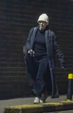 AMANDA ABBINGTON Getting off a Tube Train in North London 01/10/2024