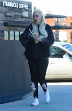 AMANDA BYNES Out for Coffee in Los Angeles 01/09/2024