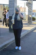 AMANDA BYNES Out for Starbucks Coffee in West Hollywood 01/10/2024