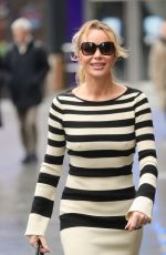 AMANDA HOLDEN Arrives at Heart Breakfast Show in London 01/29/2024