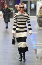 AMANDA HOLDEN Arrives at Heart Breakfast Show in London 01/29/2024