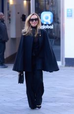 AMANDA HOLDEN Leaves Global Radio Studios in London 01/10/2024