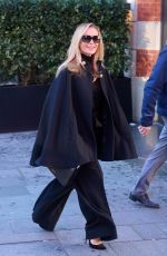 AMANDA HOLDEN Leaves Global Radio Studios in London 01/10/2024