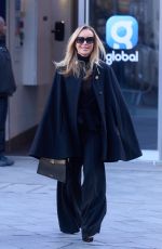 AMANDA HOLDEN Leaves Global Radio Studios in London 01/10/2024