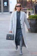 AMANDA HOLDEN Leaves Global Radio Studios in London 01/11/2024