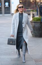 AMANDA HOLDEN Leaves Global Radio Studios in London 01/11/2024