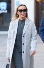 AMANDA HOLDEN Leaves Global Radio Studios in London 01/11/2024