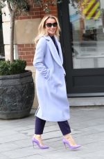AMANDA HOLDEN Leaves Global Radio Studios in London 01/17/2024